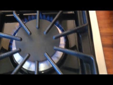gas stove keeps blowing out